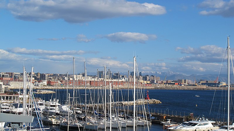 barche nel porto di napoli panoramio
