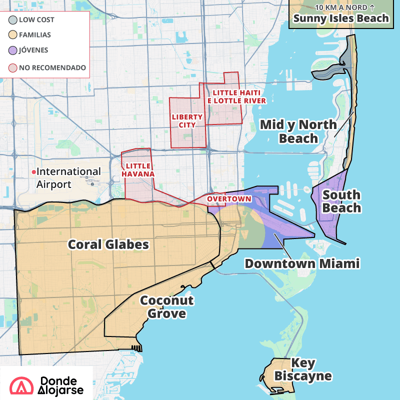 donde alojarse miami