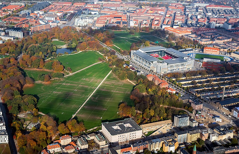 felledparken og parken stadion aerial
