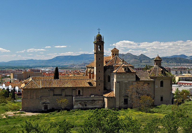 granada charterhouse view from the east granada spain