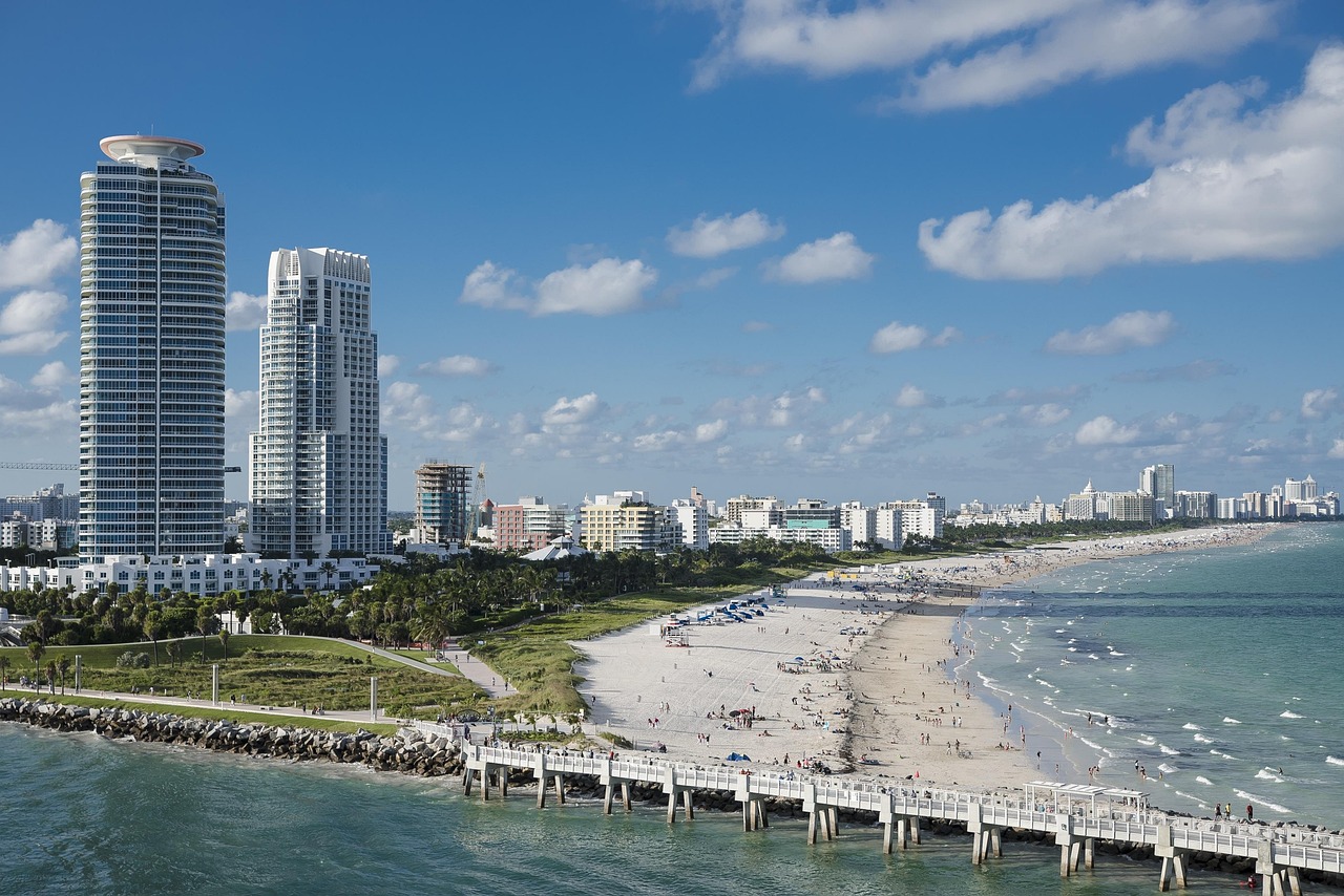 miami beach acqua ocean sud