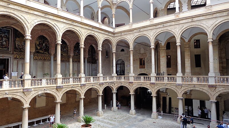 palazzo dei normanni palermo 16 07 2019 10